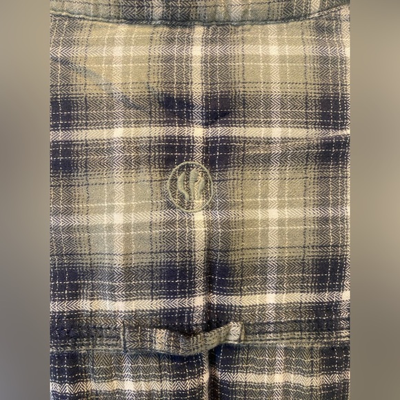 Fat Face Navy and White Plaid Shirt - Picture 5 of 7